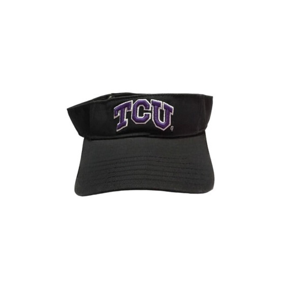 The Game Tcu Horned Frogs Visor Black